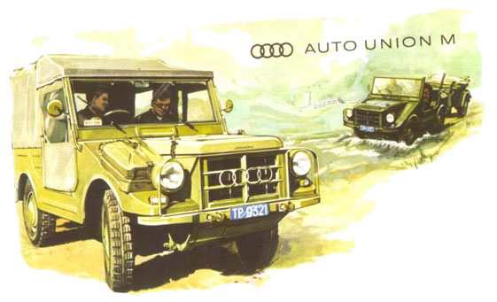 DKW MUNGA 1956 à 1968 auto union véhicule tout-terrain armée modèles types Livre